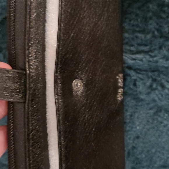 New Black the Sak Leather Wristlet Wallet Purse - Picture 3 of 9